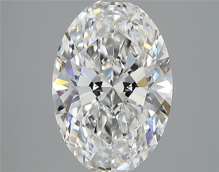 3.01ct Oval Lab Grown Diamond (Colour D, Clarity VVS2, IGI Certified)