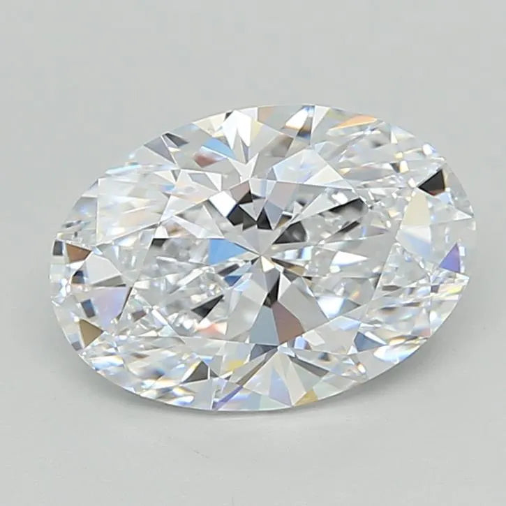3.01ct Oval Lab Grown Diamond (Colour E, Clarity FL, IGI Certified)