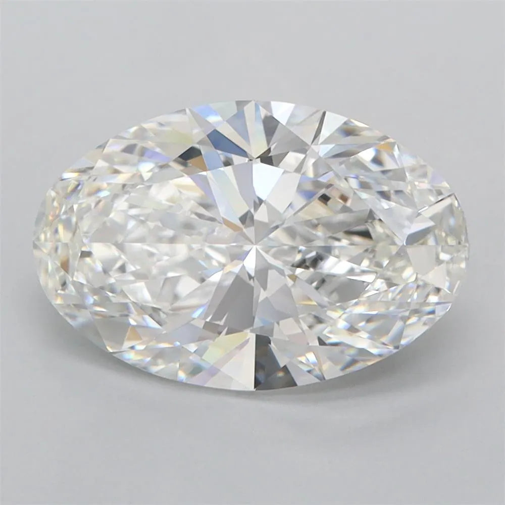 3.01ct Oval Lab Grown Diamond (Colour E, Clarity FL, IGI Certified)