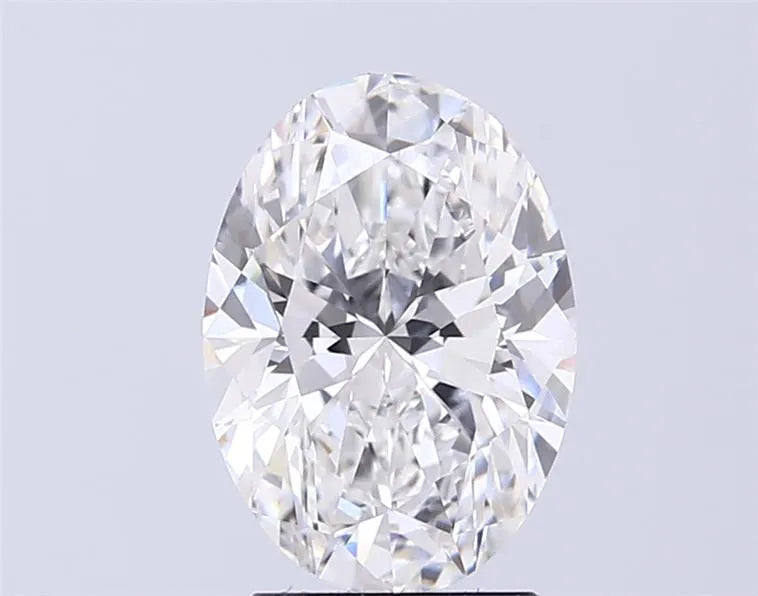 3.01ct Oval Lab Grown Diamond (Colour E, Clarity IF, IGI Certified)