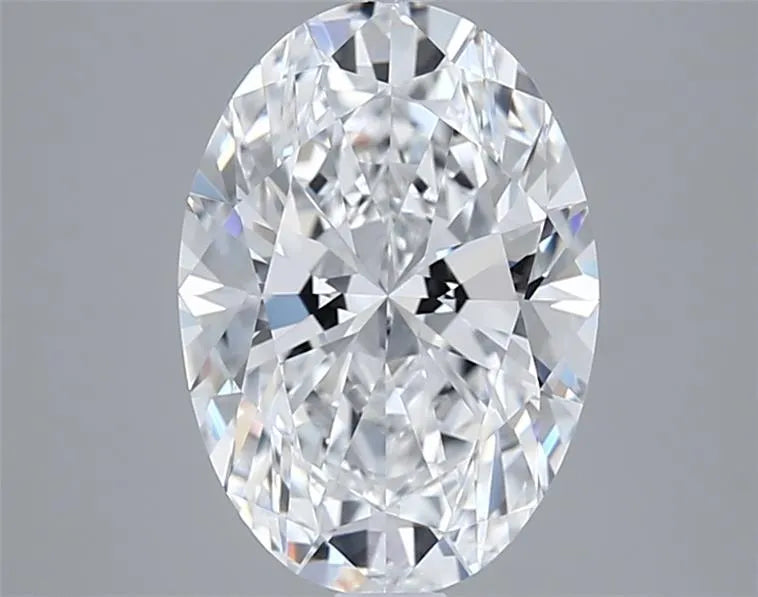 3.01ct Oval Lab Grown Diamond (Colour E, Clarity IF, IGI Certified)
