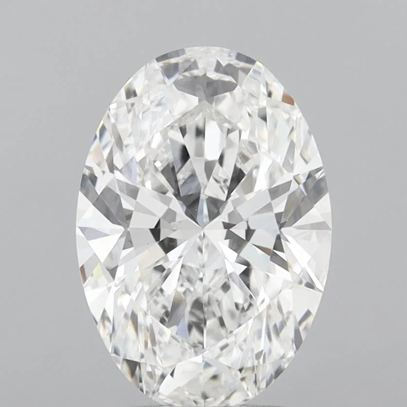 3.01ct Oval Lab Grown Diamond (Colour E, Clarity VS1, IGI Certified)