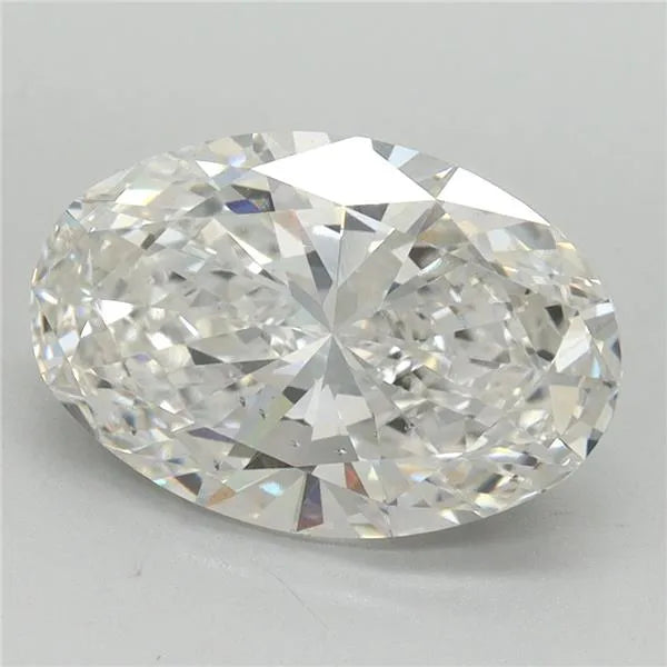 3.01ct Oval Lab Grown Diamond (Colour E, Clarity VS2, Cut GD, Uncertified)