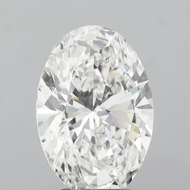 3.01ct Oval Lab Grown Diamond (Colour E, Clarity VS2, IGI Certified)