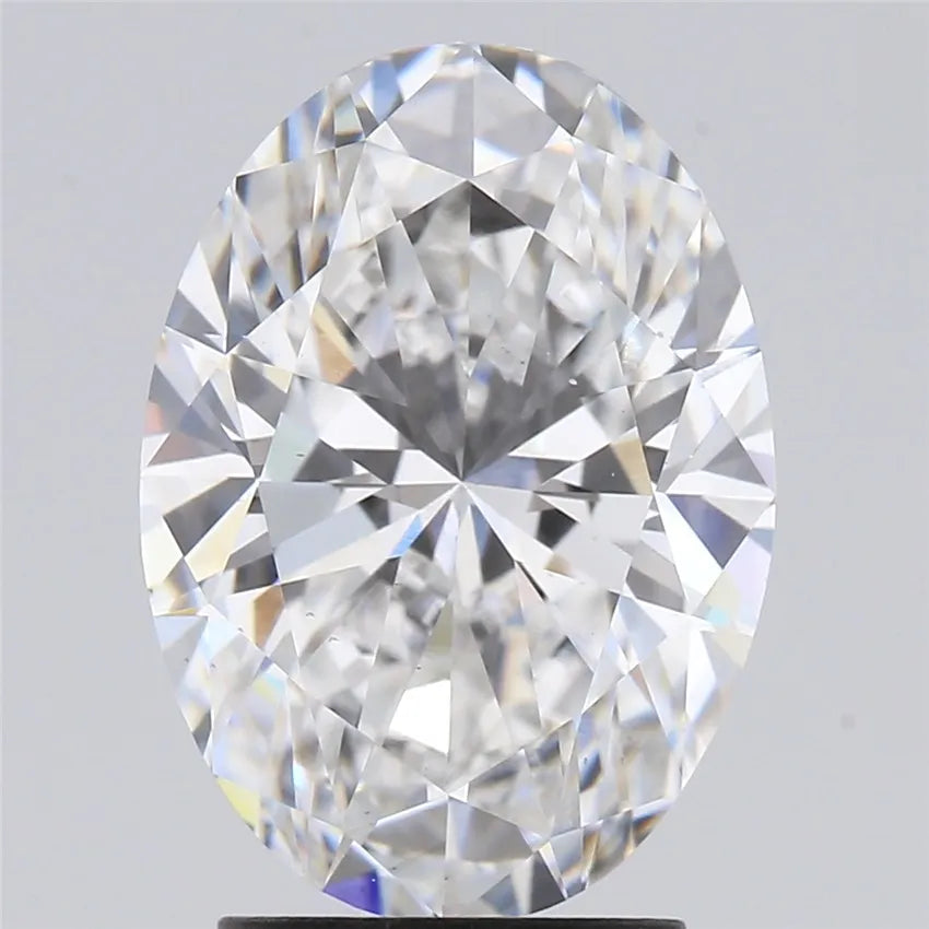 3.01ct Oval Lab Grown Diamond (Colour E, Clarity VS2, IGI Certified)