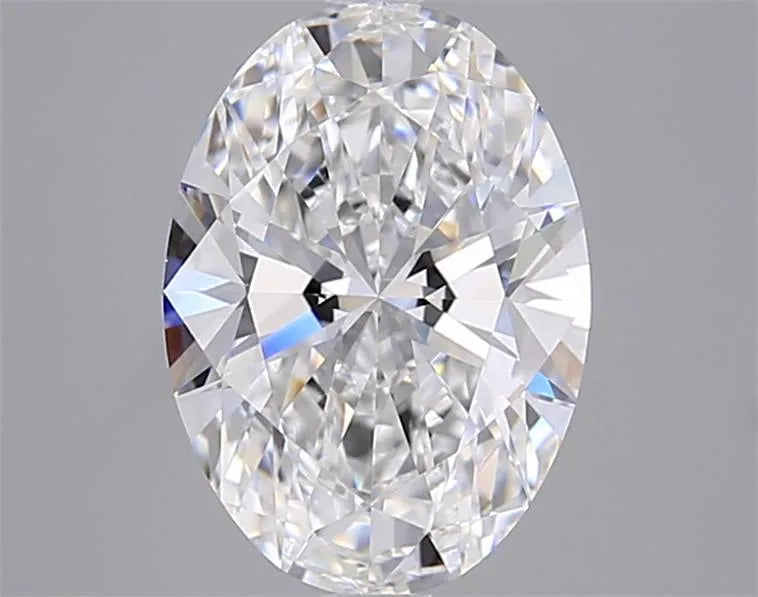 3.01ct Oval Lab Grown Diamond (Colour E, Clarity VVS1, IGI Certified)