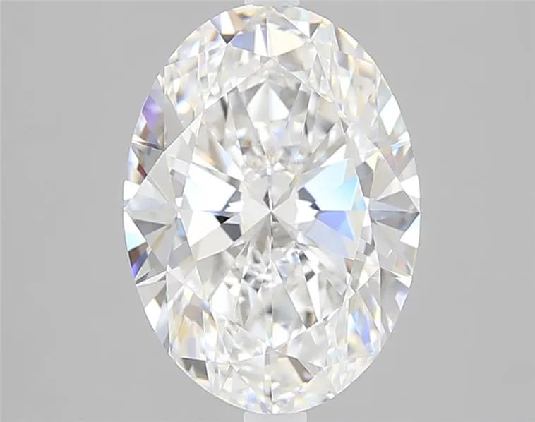3.01ct Oval Lab Grown Diamond (Colour E, Clarity VVS1, IGI Certified)