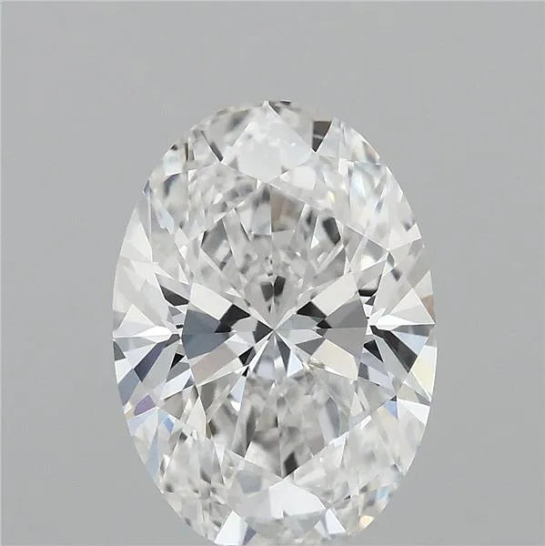 3.01ct Oval Lab Grown Diamond (Colour E, Clarity VVS1, IGI Certified)
