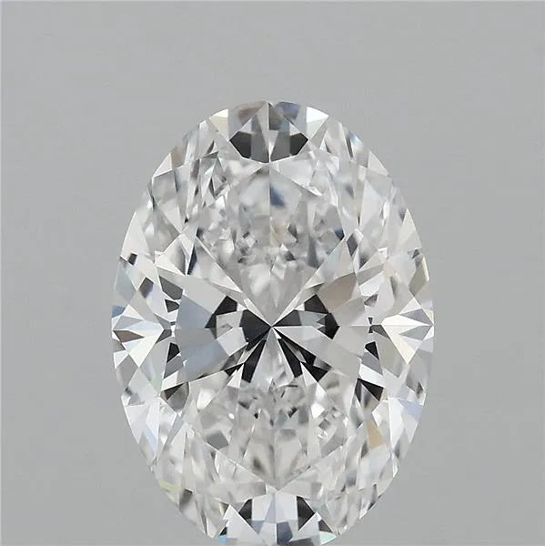 3.01ct Oval Lab Grown Diamond (Colour E, Clarity VVS1, IGI Certified)