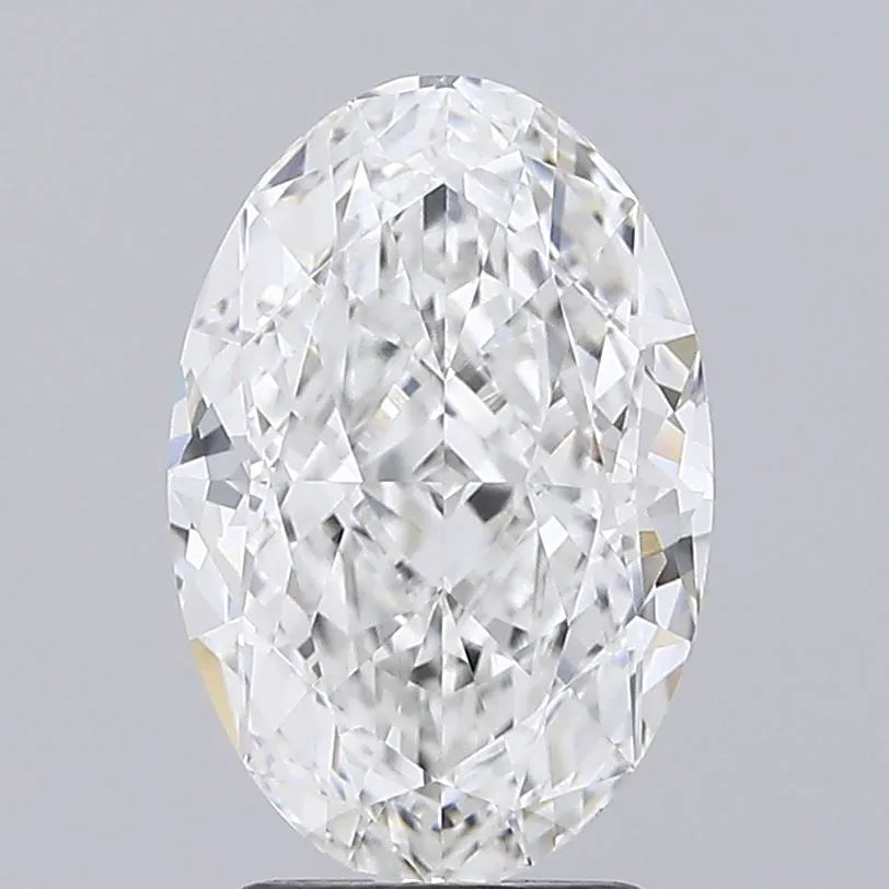 3.01ct Oval Lab Grown Diamond (Colour E, Clarity VVS1, IGI Certified)