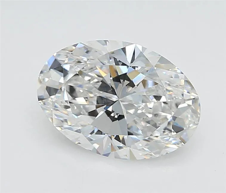 3.01ct Oval Lab Grown Diamond (Colour E, Clarity VVS2, GIA Certified)