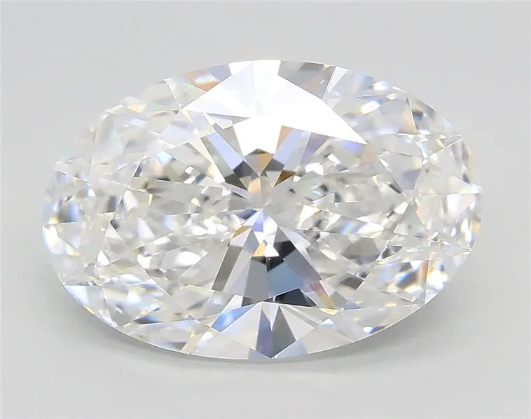3.01ct Oval Lab Grown Diamond (Colour E, Clarity VVS2, GIA Certified)