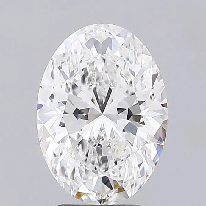 3.01ct Oval Lab Grown Diamond (Colour E, Clarity VVS2, IGI Certified)