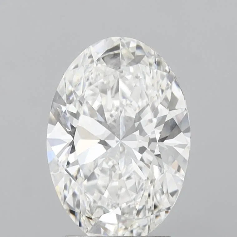 3.01ct Oval Lab Grown Diamond (Colour E, Clarity VVS2, IGI Certified)