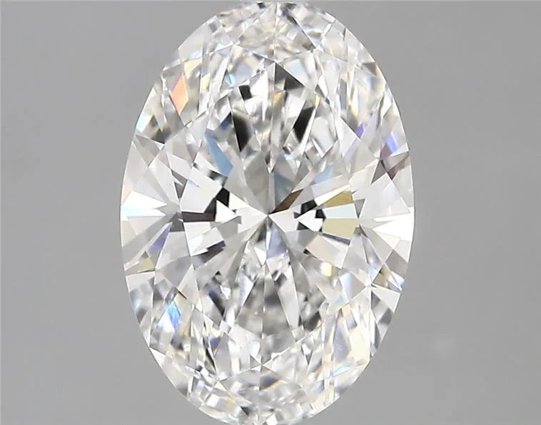 3.01ct Oval Lab Grown Diamond (Colour E, Clarity VVS2, IGI Certified)