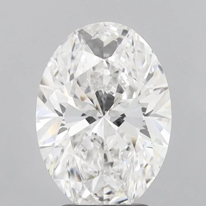 3.01ct Oval Lab Grown Diamond (Colour E, Clarity VVS2, IGI Certified)