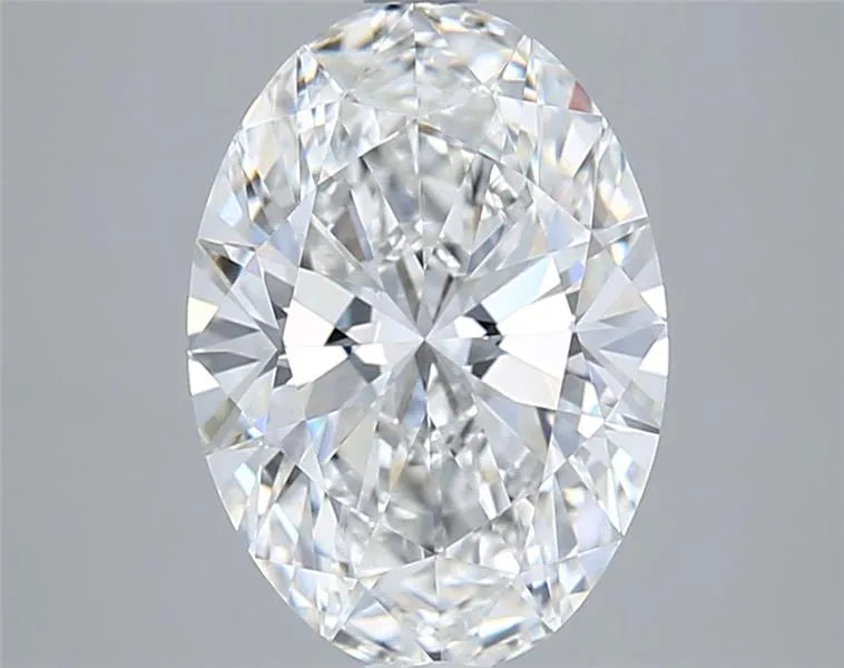 3.01ct Oval Lab Grown Diamond (Colour E, Clarity VVS2, IGI Certified)