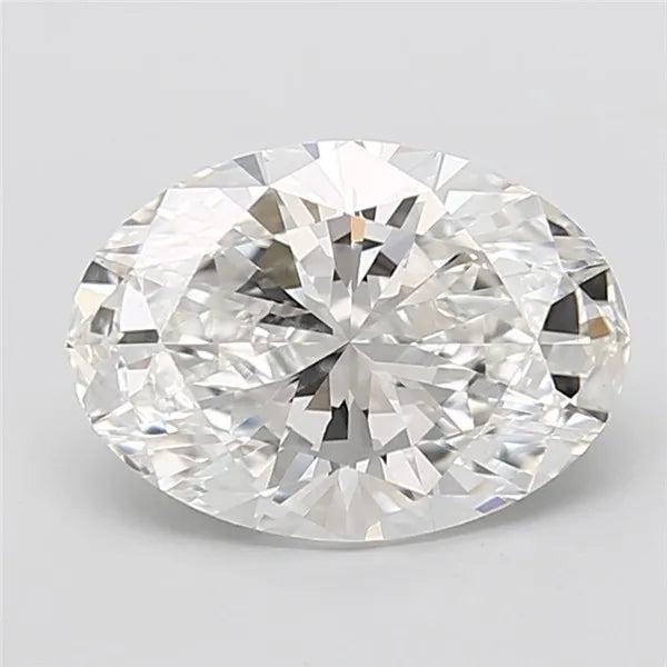 3.01ct Oval Lab Grown Diamond (Colour E, Clarity VVS2, IGI Certified)