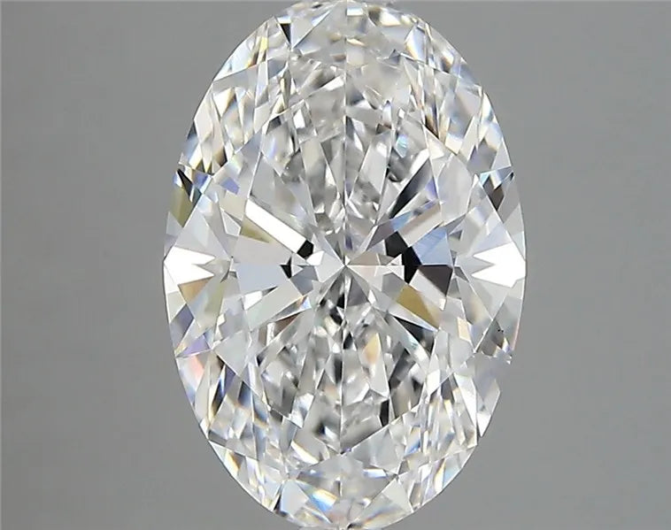 3.01ct Oval Lab Grown Diamond (Colour E, Clarity VVS2, IGI Certified)