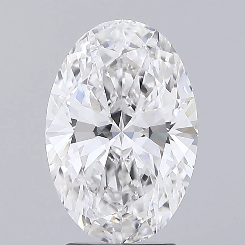 3.01ct Oval Lab Grown Diamond (Colour E, Clarity VVS2, IGI Certified)