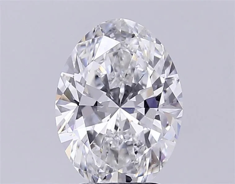 3.01ct Oval Lab Grown Diamond (Colour E, Clarity VVS2, IGI Certified)