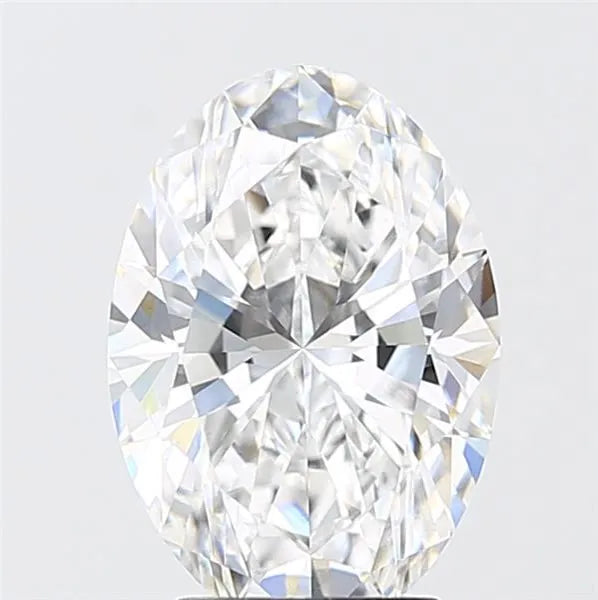 3.01ct Oval Lab Grown Diamond (Colour E, Clarity VVS2, IGI Certified)
