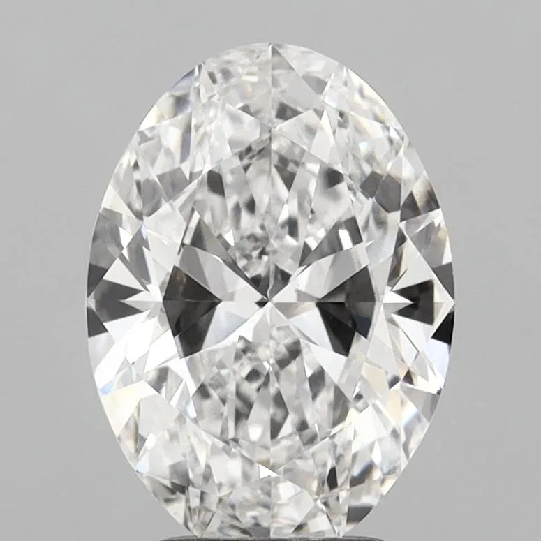 3.01ct Oval Lab Grown Diamond (Colour E, Clarity VVS2, IGI Certified)