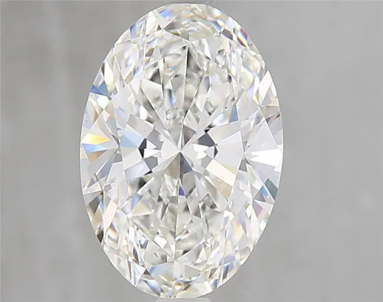 3.01ct Oval Lab Grown Diamond (Colour F, Clarity VS2, IGI Certified)