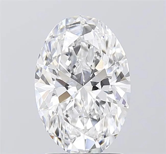 3.01ct Oval Lab Grown Diamond (Colour F, Clarity VS2, IGI Certified)