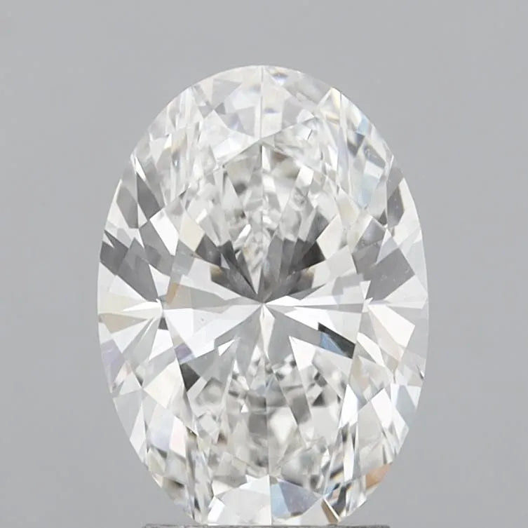 3.01ct Oval Lab Grown Diamond (Colour F, Clarity VVS2, IGI Certified)