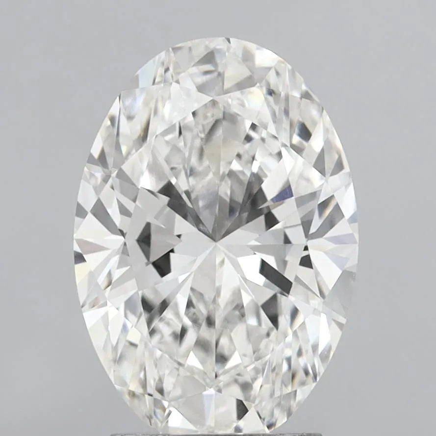 3.01ct Oval Lab Grown Diamond (Colour F, Clarity VVS2, IGI Certified)