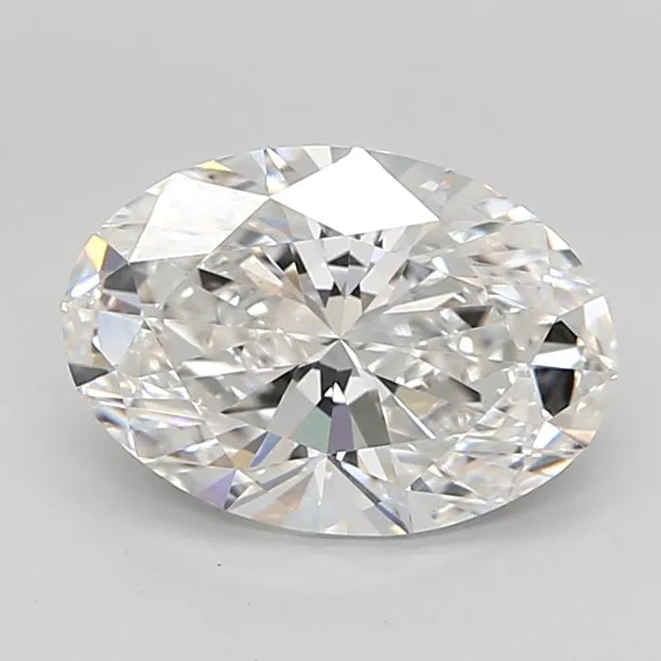 3.01ct Oval Lab Grown Diamond (Colour F, Clarity VVS2, IGI Certified)