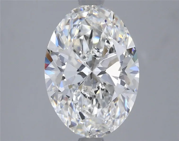 3.01ct Oval Lab Grown Diamond (Colour F, Clarity VVS2, IGI Certified)