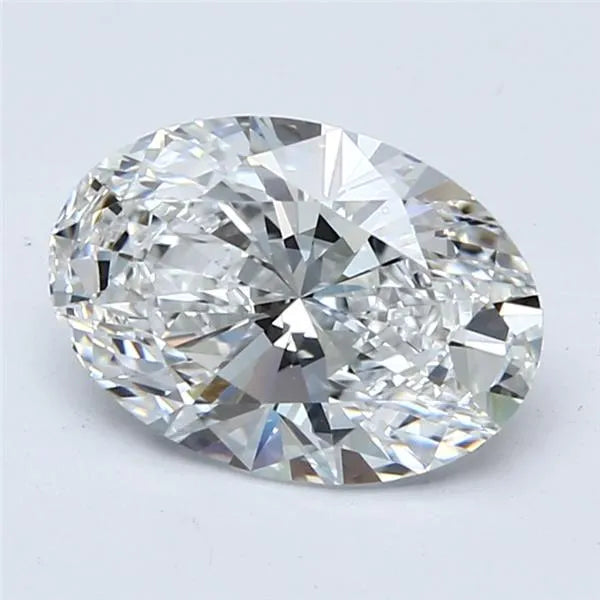 3.01ct Oval Lab Grown Diamond (Colour G, Clarity VS1, IGI Certified)