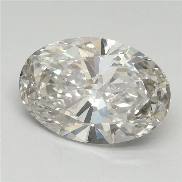 3.01ct Oval Lab Grown Diamond (Colour G, Clarity VS2, Cut VG, Uncertified)