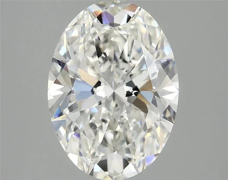 3.01ct Oval Lab Grown Diamond (Colour G, Clarity VS2, IGI Certified)