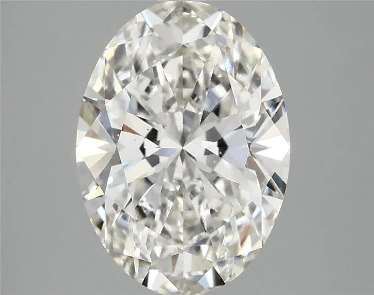 3.01ct Oval Lab Grown Diamond (Colour G, Clarity VS2, IGI Certified)