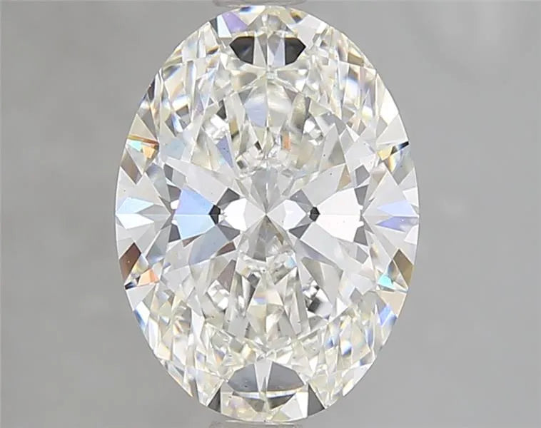 3.01ct Oval Lab Grown Diamond (Colour G, Clarity VS2, IGI Certified)