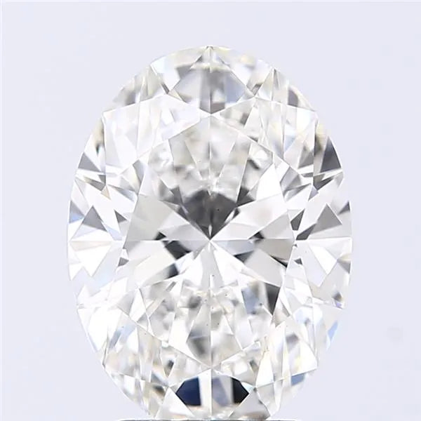 3.01ct Oval Lab Grown Diamond (Colour G, Clarity VS2, IGI Certified)