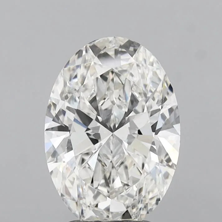 3.01ct Oval Lab Grown Diamond (Colour G, Clarity VVS1, IGI Certified)