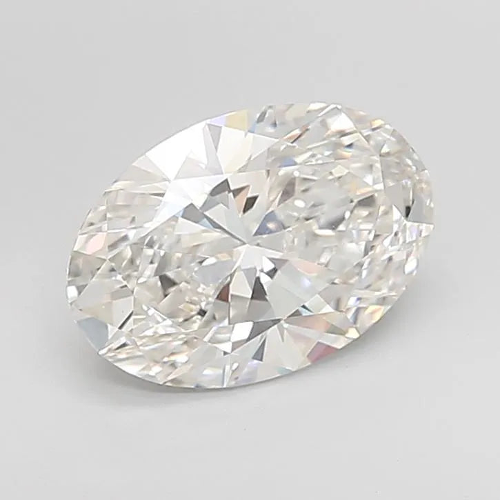 3.01ct Oval Lab Grown Diamond (Colour G, Clarity VVS2, IGI Certified)