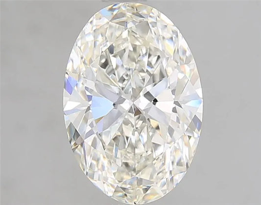 3.01ct Oval Lab Grown Diamond (Colour G, Clarity VVS2, IGI Certified)