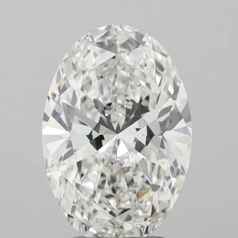 3.01ct Oval Lab Grown Diamond (Colour G, Clarity VVS2, IGI Certified)