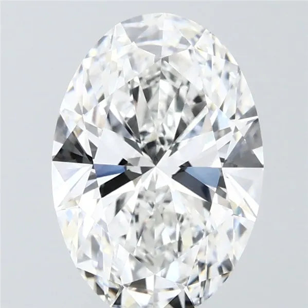 3.01ct Oval Lab Grown Diamond (Colour G, Clarity VVS2, IGI Certified)