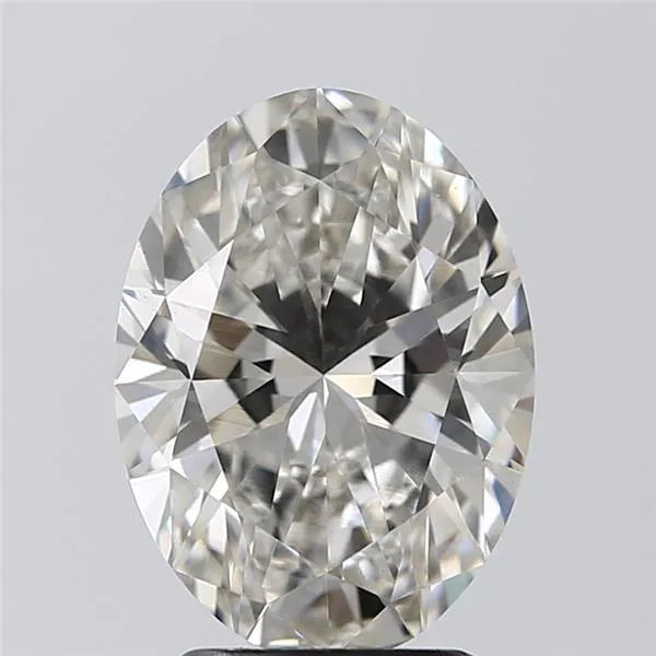 3.01ct Oval Lab Grown Diamond (Colour H, Clarity VVS2, GIA Certified)