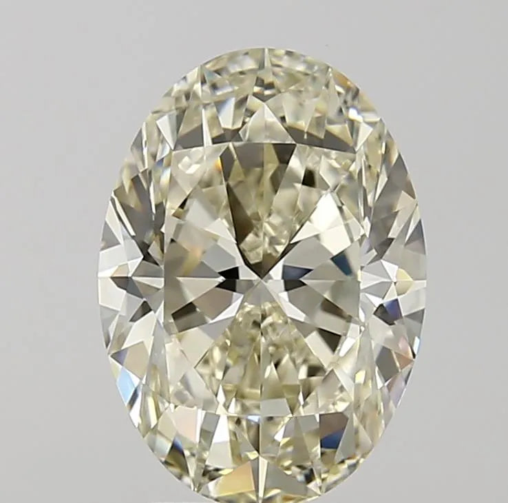 3.01ct Oval Natural Diamond (Colour M, Clarity VVS1, GIA Certified)
