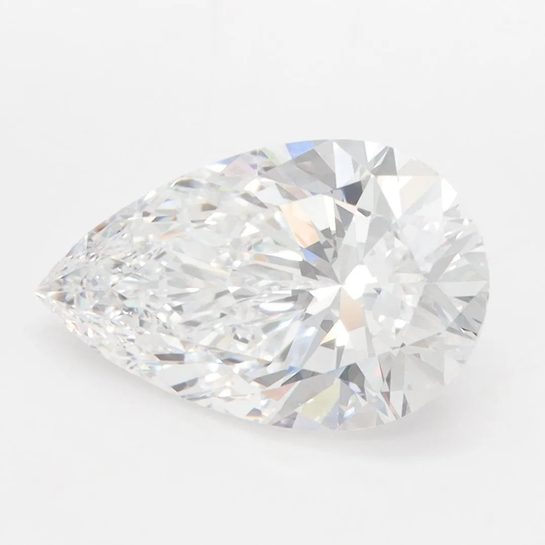 3.01ct Pear Lab Grown Diamond (Colour D, Clarity VVS1, IGI Certified)