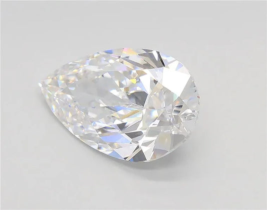 3.01ct Pear Lab Grown Diamond (Colour D, Clarity VVS2, GIA Certified)