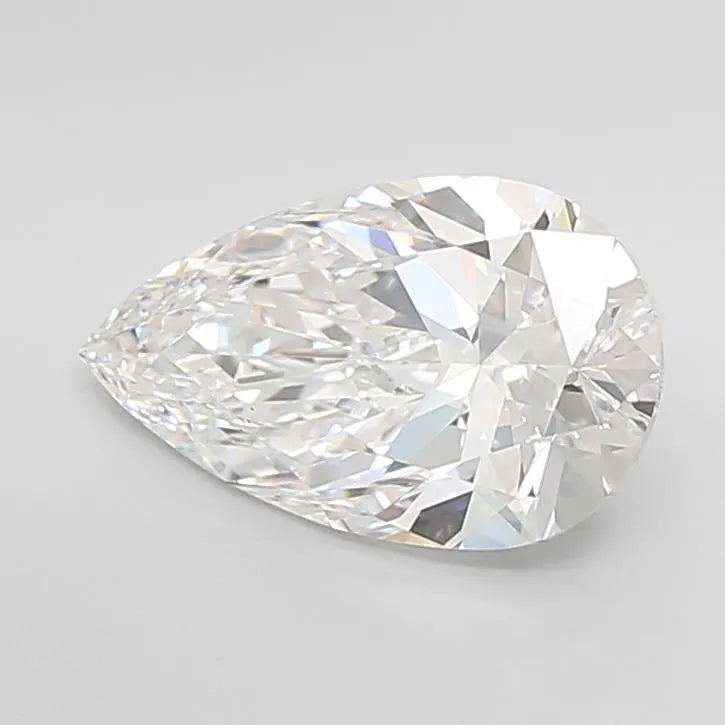 3.01ct Pear Lab Grown Diamond (Colour E, Clarity VS1, IGI Certified)