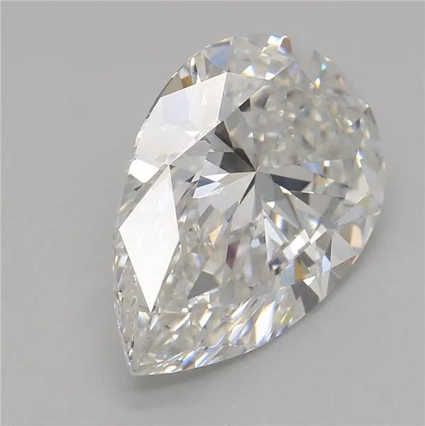 3.01ct Pear Lab Grown Diamond (Colour E, Clarity VVS2, IGI Certified)